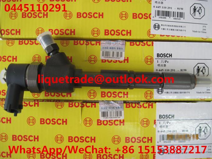 Inyector común 0445110291, 0 445 110 291 del carril de BOSCH