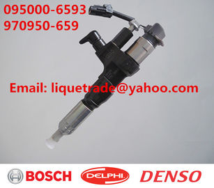 CHINA 095000-6593 auténtico y nuevo de DENSO, inyector de combustible de HINO J08E 23670-E0010 proveedor