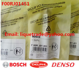 CHINA Válvula común auténtica y nueva F00RJ01451 de BOSCH del carril del inyector proveedor