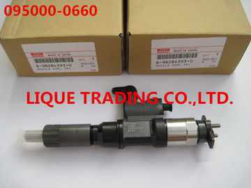 CHINA Inyector de combustible de DENSO 095000-0660 para ISUZU 4HK1, 6HK1 8982843930, 8-98284393-0, 8982843931 proveedor