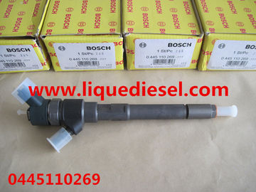 CHINA Inyector común auténtico y a estrenar 0445110269,0445110270 del carril para Chevrolet, DAEWOO 96440397 proveedor