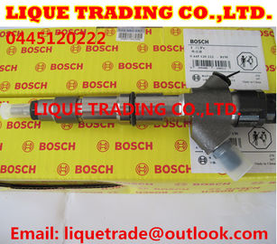 CHINA BOSCH 0 inyectores comunes auténticos 0445120222 del carril 445 120 222 para W EICHAI 612600080618 proveedor