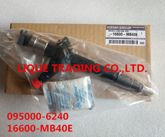CHINA Inyector común 16600-MB40E, 16600MB40E, 16600-MB400, 095000-6240, 095000-6243 del carril de DENSO proveedor