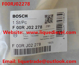 CHINA Válvula de control auténtica de BOSCH F 00R J02 278 F00RJ02278 para 0445120058 proveedor