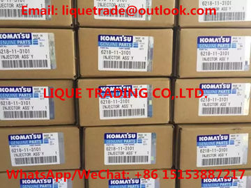 CHINA Inyector común del carril de KOMATSU 6218-11-3101, 6218113101 proveedor