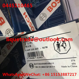 CHINA Inyector común 0 del carril del INYECTOR de COMBUSTIBLE de BOSCH 0445110465 445 110 465, 0445110465 proveedor