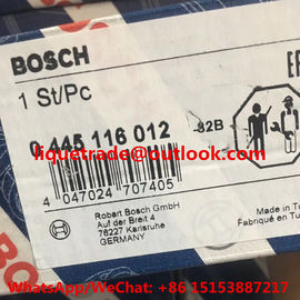 CHINA BOSCH inyector común auténtico y nuevo 0 de 0445116012 del carril 445 116 012, 0445116012 proveedor