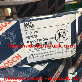 CHINA Inyector común 0 del carril del INYECTOR 0445120387 de BOSCH 445 120 387, 0445 120 387 proveedor