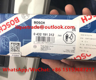CHINA Inyector común 0432191312, 0 432 191 312, 0432 191 312 del carril de BOSCH proveedor