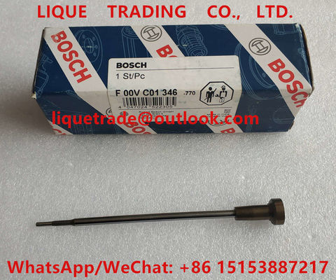 CHINA Válvula F00VC01346, F 00V C01 346 del inyector de BOSCH para 0445110253, 0445110254, 0445110257, 0445110269, 0445110270 proveedor