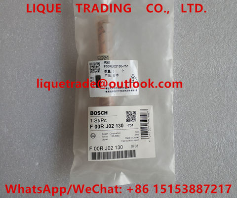 CHINA Válvula común F00RJ02130, F 00R J02 130, F00RJ02130 del inyector del carril de BOSCH proveedor