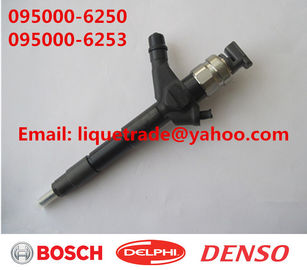 Inyector común del carril de DENSO 095000-6250 para NISSAN Navara 16600-EB70A, 16600-EB70D proveedor