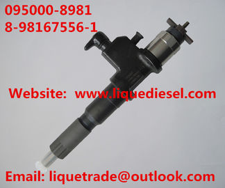 Inyector de combustible común del carril de DENSO 095000-8981 para ISUZU 6WG1 8981675561, 8-98167556-1 proveedor