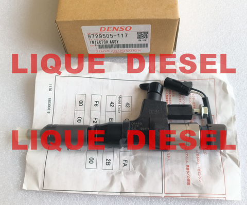 Inyector común 295050-1170 del carril de DENSO 9729505-117 2950501170 9729505117 para HINO proveedor