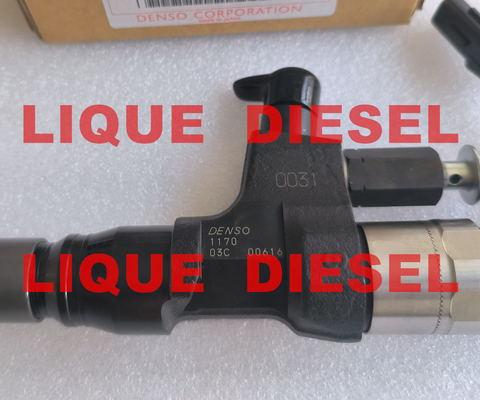 Inyector común 295050-1170 del carril de DENSO 9729505-117 2950501170 9729505117 para HINO proveedor
