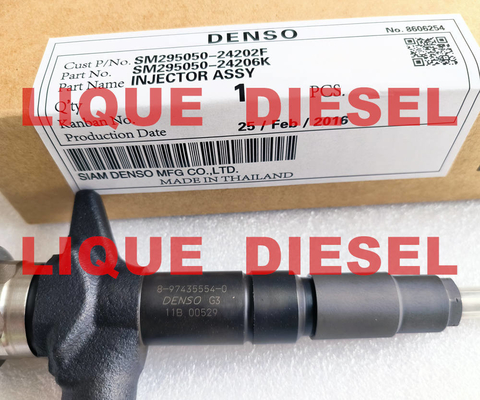 Inyector de combustible de DENSO 295050-2420 295050-2540 8-97435554-0 2950502420 2950502540 8974355540 proveedor
