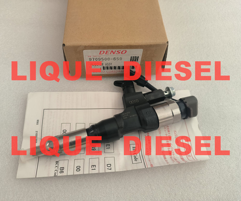 DENSO Inyector de combustible 9709500-659 095000-6593 095000-6592 095000-6590 23670-E0010 23670E0010 095000-659# para HINO J08E proveedor