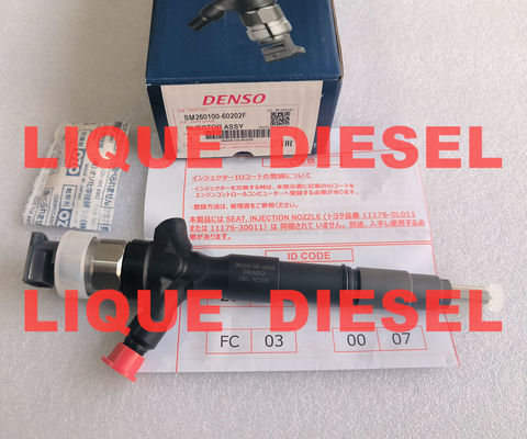 DENSO Inyector de combustible 260100-6020 2601006020 295050-0810 2950500810 23670-0L110 23670-09380 proveedor