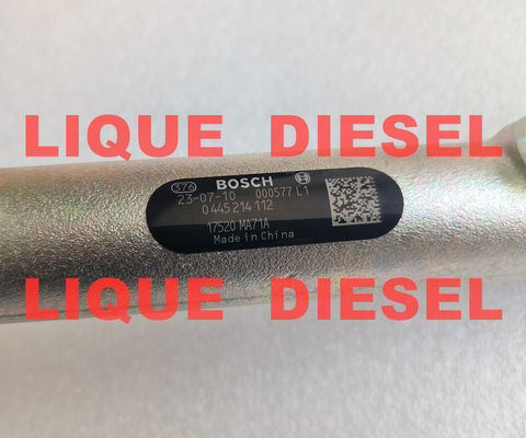BOSCH Carril común de combustible 0445214112 0 445 214 112 para el vehículo NISSAN 17520-MA71A 17520MA71A proveedor
