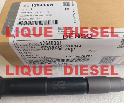 DENSO INJECTOR ASSY 295050-0960 SM295050-0960 12640381 2950500960 inyector de tren común proveedor