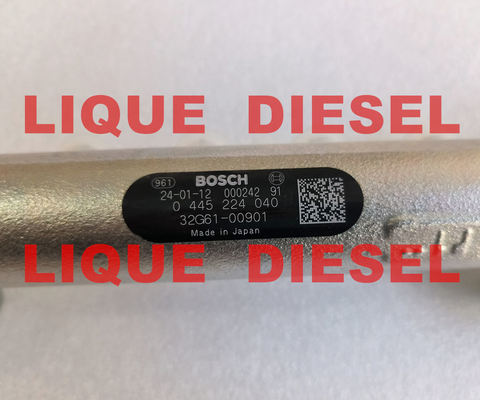 Excavator engine parts Diesel Common Rail Tube 0445224040 0445223002 044522406 32G6100901 Suit Kobelco SK130-8 SK140-8 proveedor