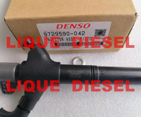 Inyector común genuino para riel 295900-0420 9729590-042 23670-26061 23670-29126 23670-0R090 23670-26060 proveedor