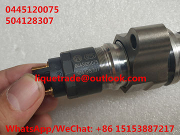 Inyector original 0445120075, 0 445 120 075, 504128307, 2855135 del CR de BOSCH proveedor