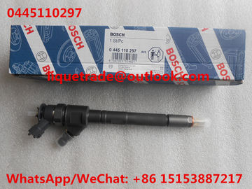 Inyector común 0 del carril del inyector de combustible de BOSCH 0445110297 auténticos 445 110 297, 0445 110 297 proveedor