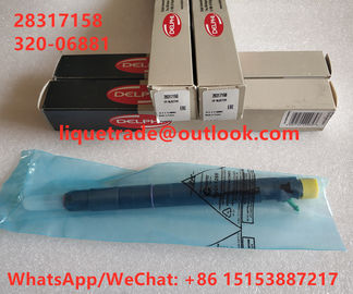 Inyector común 28317158, 32006881, 320-06881, 320 06881 del carril de DELPHI proveedor