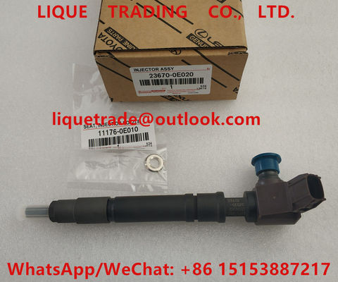 Inyector piezoeléctrico de DENSO 295700-0560, 23670-0E020 para TOYOTA 2GD-FTV 2.4L 23670-09430, 23670-11020, 23670-19025 proveedor