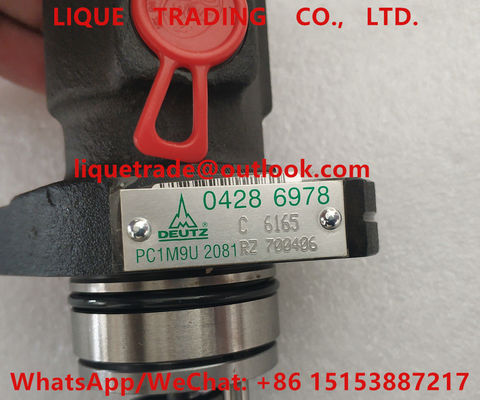 Bomba 04286978, 0428 6978, 0428-6978, bomba de la unidad de DEUTZ de la inyección de carburante 01340408 proveedor