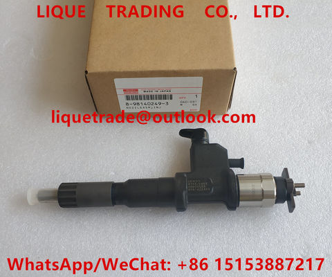 Inyector de combustible de DENSO 095000-8793, 095000-2493, 8-98140249-3, 8981402493, 98140249 proveedor