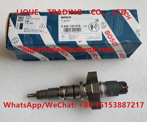 Inyector de combustible de BOSCH 0445120075, 0 445 120 075, 0445 120 075 para IVECO 504128307, 5801382396, CASO NUEVA HOLANDA 2855135 proveedor