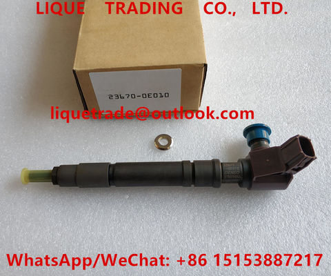 Inyector de combustible de DENSO 295700-0550, 23670-0E010, 2957000550, 236700E010 para TOYOTA Hilux REVO 1GD-FTV 2.8L proveedor