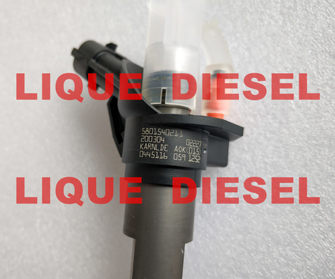 Inyector 0445116059, 0445116019, 0 445 116 059, 0 445 116 019 de BOSCH para IVECO 5801540211, 504385557 proveedor