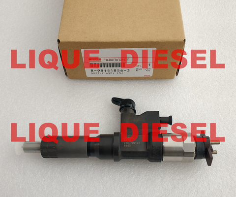 Inyector de combustible de DENSO 8-98151856-3 095000-8973 8981518563 0950008973 8-98151856-2 095000-8972 8-98151856-1 095000-8971 proveedor